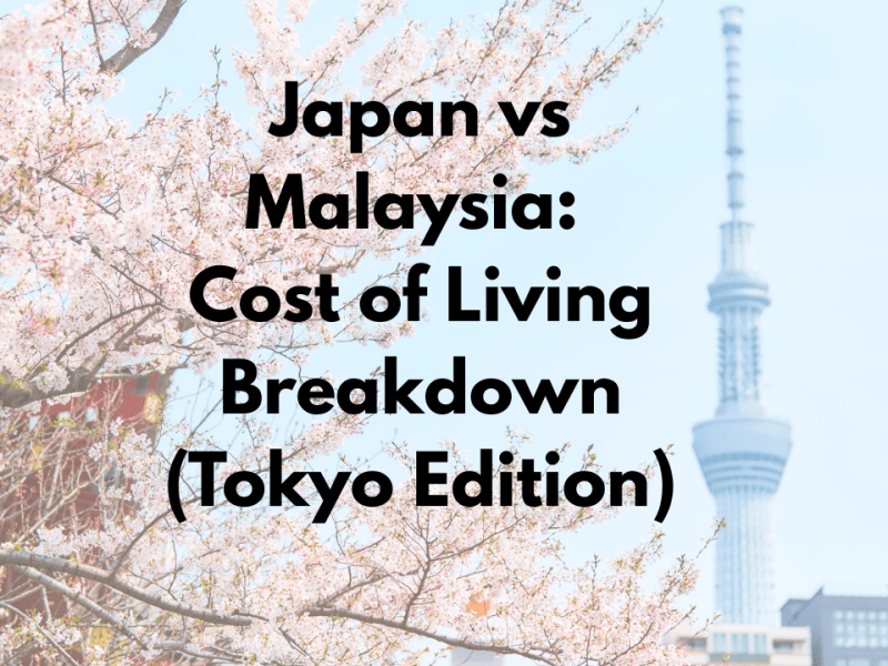 Japan vs Malaysia: Cost of Living Breakdown (Tokyo&nbsp;Edition)